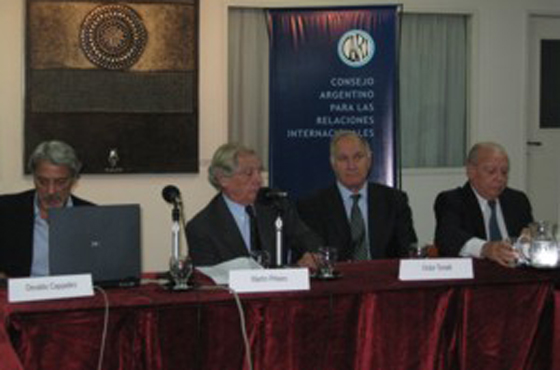 Osvaldo Capellini, Martín Piñeiro, Víctor Tonelli y Marcelo Regúnaga
